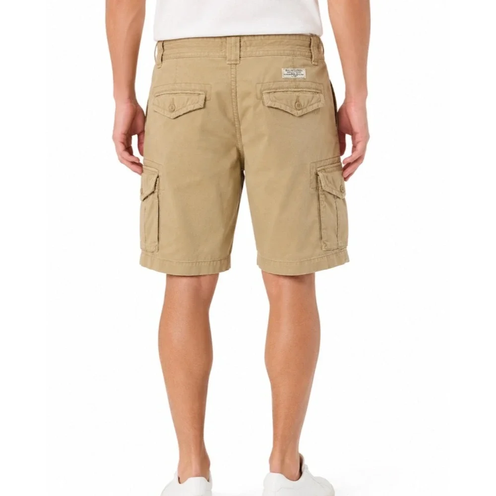 Polo Ralph Lauren Cargo Shorts Men 29 Beige Classic Fit Chino Utility Pockets